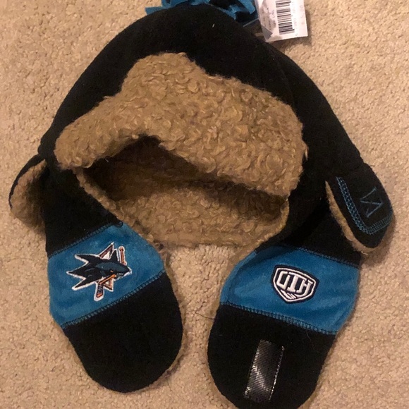 Accessories - Sharks Knit Hat - San Jose Hockey